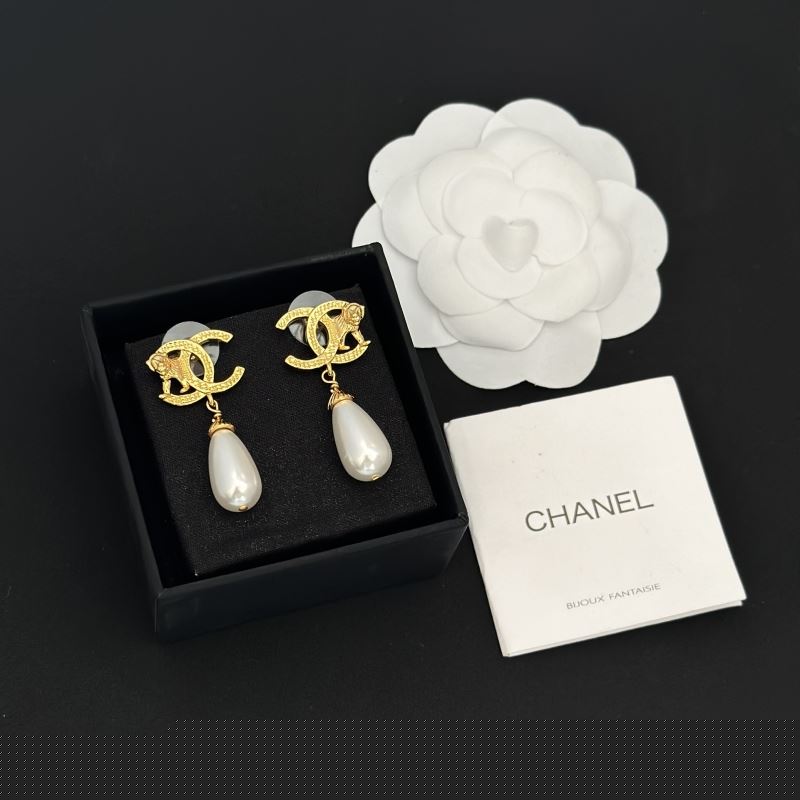 Ch*el earrings